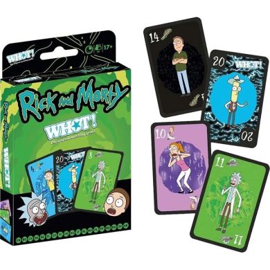 Гральні карти RICK AND MORTY WHOT! Board Game (Рік і Морті) Winning Moves WM02941-ML1-12
