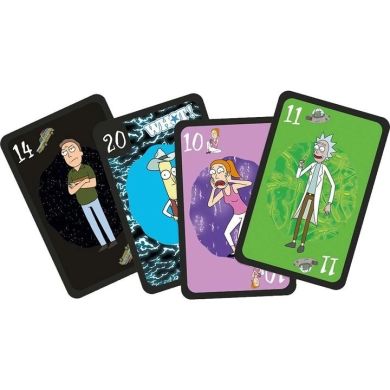 Игральные карты RICK AND MORTY WHOT! Board Game (Год и Морти) Winning Moves WM02941-ML1-12