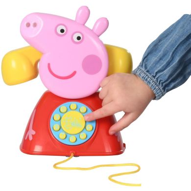 Іграшка-каталка на мотузочці PEPPA ТЕЛЕФОН ПЕППИ 1684687