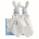 Іграшка комфортер Doudou Le Collectors Кролики/ведмедики в ассортименті DC2918, Синій