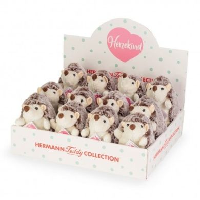 Игрушка мягкая Ёжик Ханси 9 см Teddy Hermann 921202