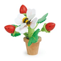 Іграшка з дерева Полуничний квітковий горщик Tender Leaf Toys TL8356