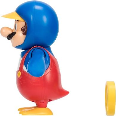 Ігрова фігурка з артикуляцією SUPER MARIO МАРІО-ПІНГВІН (10 cm, з аксес.) Super Mario 40824i