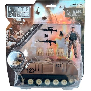 Ігровий набір БРОНЕТРАНСПОРТЕР M113 (БТР, фігурка, аксес.) Elite Force 101857
