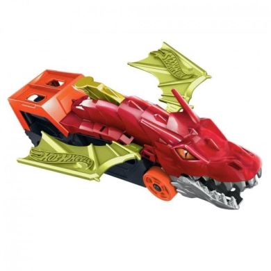 Ігровий Вантажівка-транспортер Паща дракона Hot Wheels GTK42