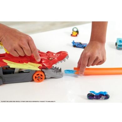 Ігровий Вантажівка-транспортер Паща дракона Hot Wheels GTK42