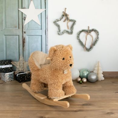 Качалка DouDou Медвідь коричневий HO2956, Коричневий
