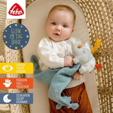 Комфортер Слон На добраніч Fehn 53081, Блакитний