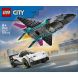 Конструктор LEGO City Реактивний літак проти автомобіля 60489