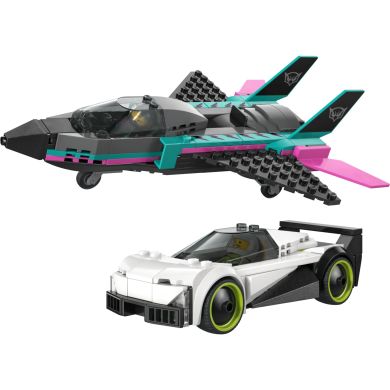Конструктор LEGO City Реактивний літак проти автомобіля 60489