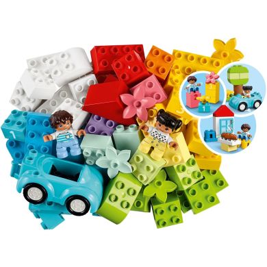 Конструктор LEGO DUPLO Classic Коробка с кубиками, 65 деталей 10913