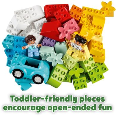 Конструктор LEGO DUPLO Classic Коробка с кубиками, 65 деталей 10913