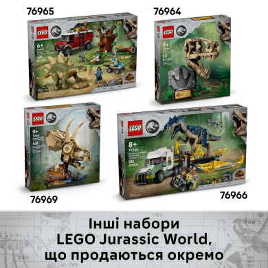 Конструктор Little Eatie: тираннозавр LEGO Jurassic World 76967