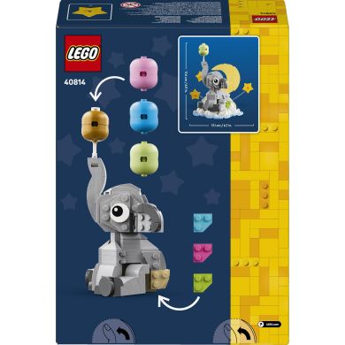 Конструктор Слоненя в небі Lego Iconic 40814