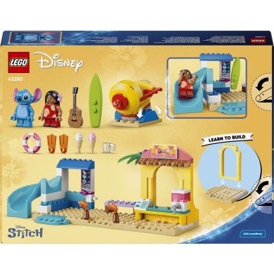 Конструктор Веселощі на пляжі з Ліло і Стічем Lego Disney 43280