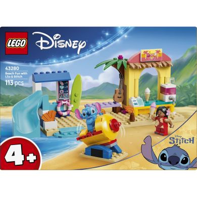 Конструктор Веселощі на пляжі з Ліло і Стічем Lego Disney 43280