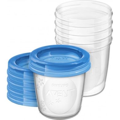 Контейнери Philips AVENT для зберігання молока 5 x 180 мл SCF619/05