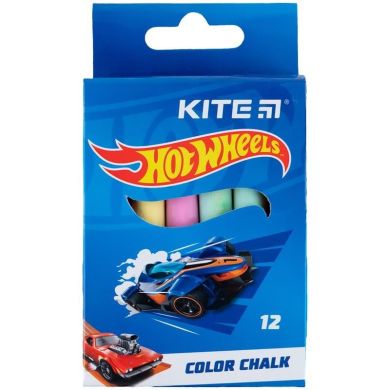 Крейда кольорова, 12 шт. Hot Wheels Kite HW24-075
