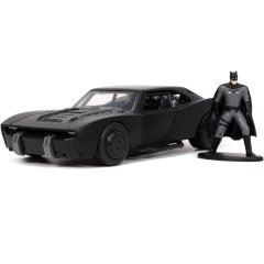 Машина металлическая Jada Бэтмен (2022) Бэтмобиль с фигуркой Бэтмена, масш. 1:32, 8 лет JADA 253213008