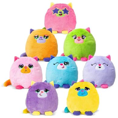 Мягкая игрушка MISFITTENS КОТЕНКА В АКВАРИУМЕ (в ассорт.) 03945(W1)