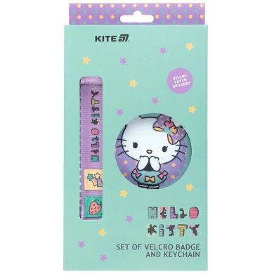 Набор бейдж на липучке и подвеска, 2 шт, 3010-1 Hello Kitty HK25-3010-1