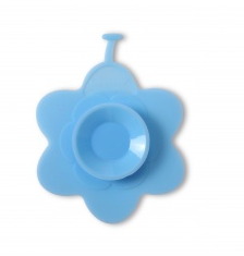 Набір дитячого посуду Babyhood 5 в 1 для годування блакитний BH-404B, Блакитний