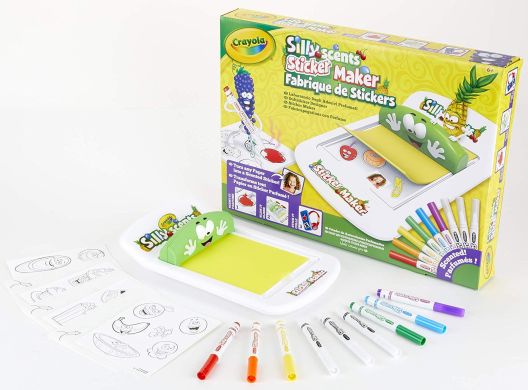 Silly Scents Набор для творчества Создание ароматных стикеров Crayola 256367.004
