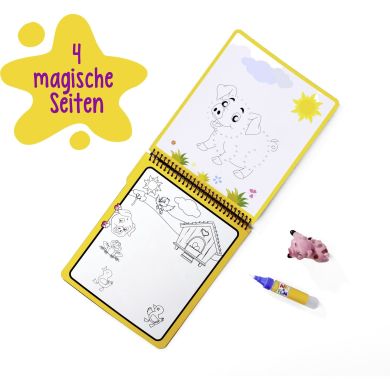 Набір для творчості Книжка-розмальовка Ферма, з водяною ручкою, 3+ SIMBA TOYS 6334634