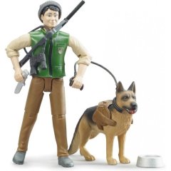 Набір іграшковий лісник з собакою та аксесуарами Bruder 62660