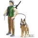 Набор игрушечный лесник с собакой и аксессуарами Bruder 62660
