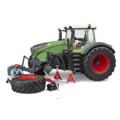 Набір іграшковий Трактор Fendt 1050 Vario з фігуркою та аксесуарами для ремонту Bruder 04041