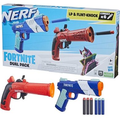 Набір з двох іграшковий бластерів Dual Pack серії Фортнайт Nerf F6243