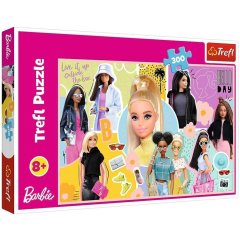 Пазли (300 елементів) Твоя улюблена Барбі Trefl 23025
