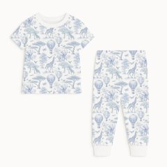 Піжама з візерунком із супіма бавовни6-7р My Little Pie 116-122 Africa Blue PJ008