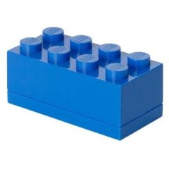 Восьмиточковий яскраво-синій міні-бокс для зберігання Х8 Lego 40121731