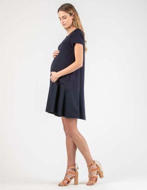 Платье для беременных Attesa с воланом L 0265
