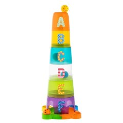 Розвивальна іграшка Chicco Захоплююча пірамідка 09308.00, Різнокольоровий