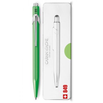 Ручка Caran d'Ache 849 Pop Line Fluo Зеленая, box 849.730
