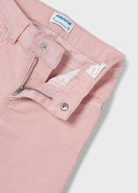 Штани для дівчинки skinny fit-стрейч 6F, р.104 Mayoral Рожевий 3533