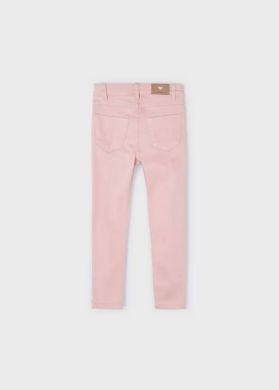 Штани для дівчинки skinny fit-стрейч 6F, р.104 Mayoral Рожевий 3533