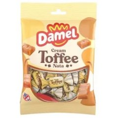 Цукерки Damel Toffee cream nata, 120 г без глютену, 8411500227323