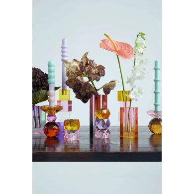Ваза для цветов Rainbow, 2 цвета, Н12,5см, MISS ETOIL 4976552, 12