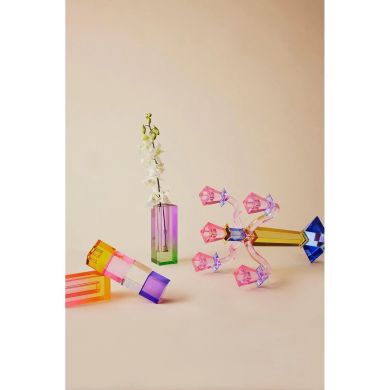 Ваза для цветов Rainbow, 2 цвета, Н12,5см, MISS ETOIL 4976552, 12