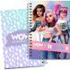 Зошит а5 тверда обкладинка 80 аркушів 100 gsm Wow Generation WOW00001