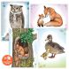 Альбом для копирования и раскрашивания бумажный, 0412178 Wildlife 0412178