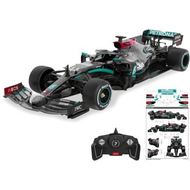 Автомобіль на радіокеруванні Mercedes-AMG F1 W11 EQ Performance 1:18, чорний, 2.4МГц Jamara 402107