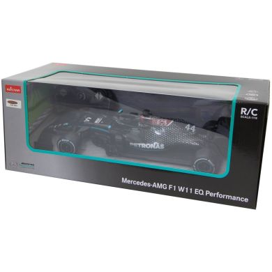 Автомобіль на радіокеруванні Mercedes-AMG F1 W11 EQ Performance 1:18, чорний, 2.4МГц Jamara 402107