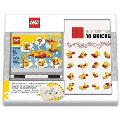 Блокнот з Ручкою, DUCK BUILD LEGO 4003063-52283
