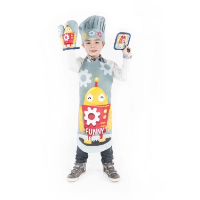 Детский набор для кухни Robot (3шт) Tiseco 9248ROBOT
