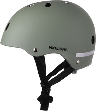 Дитячий захисний шолом Miqilong Atlas оливковий ATLAS-M-OLIVE